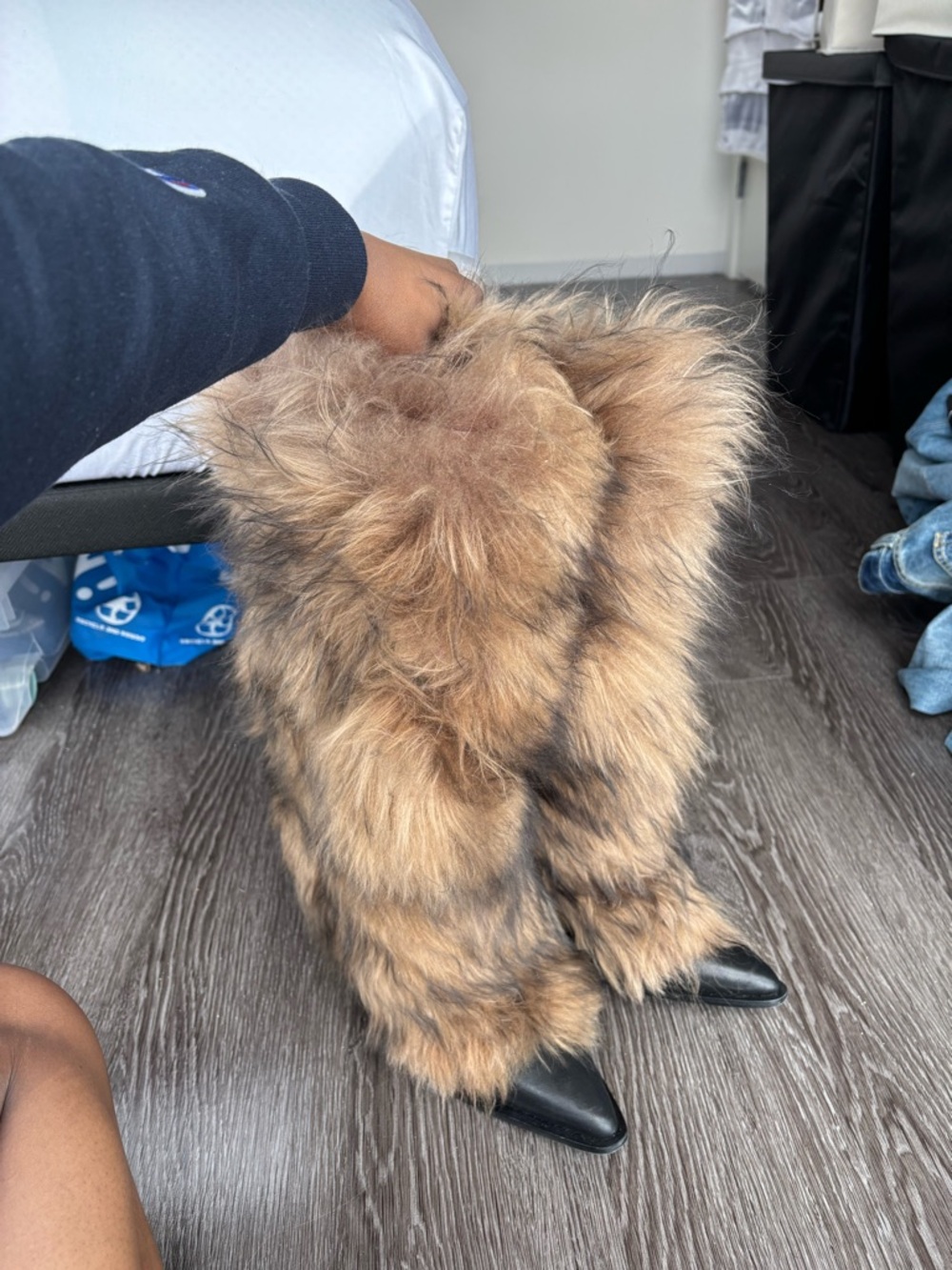 UGG X AMBUSH FUR BOOTS